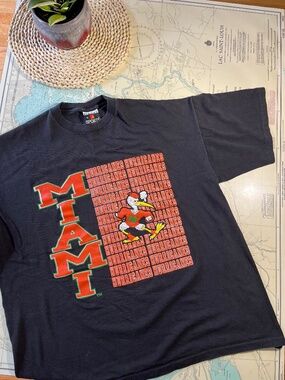 Vintage Signal Sports Miami Hurricanes Graphic Tee